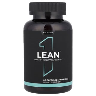 Rule One Proteins, Lean™，无兴奋成分体重管理，60 粒胶囊