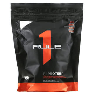 Rule One Proteins, R1 Protein, Protein Powder Drink Mix, Vanilla Creme, 1.03 lb (467 g)