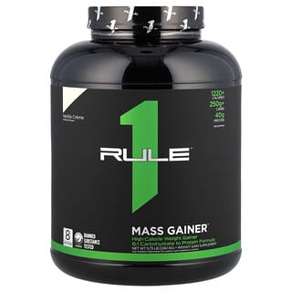 Rule One Proteins, Ganador de masa muscular, Crema de vainilla, 2,6 kg (5,73 lb)