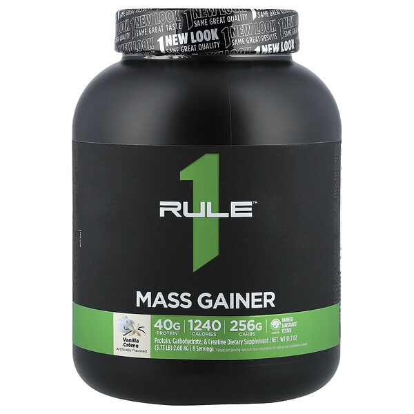 Mass Gainer, Vanilla Creme, 5.73 lb (2.6 kg)