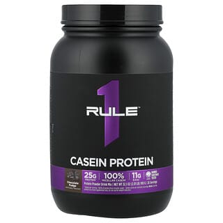Rule One Proteins, Caseína R1, Mezcla para preparar bebidas con proteína en polvo, Dulce de chocolate, 910 g (2,01 lb)