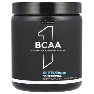 Rule One Proteins, BCAA, Blue Raspberry, Himbeere, 255 g (8,99 oz.)
