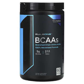 Rule One Proteins, BCAAs, Blue Raspberry, 15.2 oz (432 g)