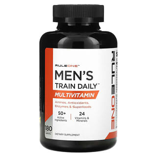 Rule One Proteins, Men's Train Daily Multivitamin, 180 Tablets