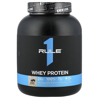 Rule One Proteins, Whey Blend, Protein Powder Drink Mix, Cookies & Creme, 4.95 lb (2.24 kg)
