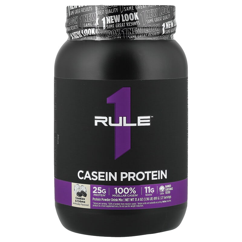 Kazein Proteini, Kurabiye ve Krema, 1,96 lb (891 g)