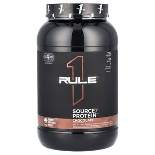 Rule One Proteins, Source7 Protein Powder Drink Mix, Proteinpulver-Trinkmischung von Source7, Schokolade, 902 g (1,99 lb.)