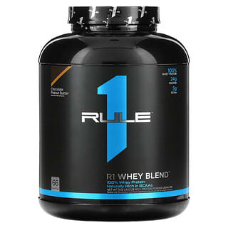 Rule One Proteins, R1 Protein, Protein Powder Drink Mix, Chocolate Peanut Butter, 5.02 lb (2.28 kg)
