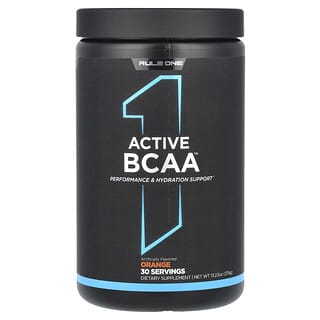 Rule One Proteins‏, BCAA פעיל, תפוז, 375 גרם (13.23 אונקיות)
