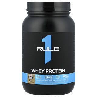 Rule One Proteins, Mezcla de proteína de suero de leche en polvo para preparar bebidas, Café moca, 918 g (2,02 lb)