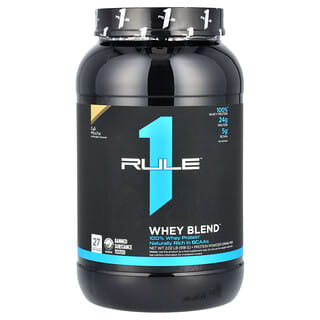 Rule One Proteins, Whey Blend Protein Powder Drink Mix, Molkenproteinpulver-Trinkmischung, Kaffee-Mokka, 918 g (2,02 lb.)