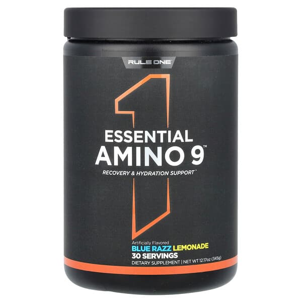 Essential Amino 9, Blue Razz Lemonade, 12.17 oz (345 g)