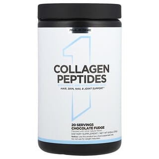 Rule One Proteins, Collagen Peptides + Vitamin C and Hyaluronic Acid, Kollagenpeptide + Vitamin C und Hyaluronsäure, Schokoladen-Fudge, 250 g (8,82 oz.)