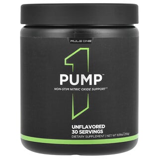 Rule One Proteins, Pump, Unflavored, 8.99 oz (255 g)