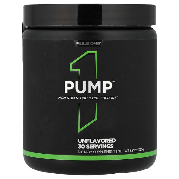 Rule One Proteins, Pump, Unflavored, 8.99 oz (255 g)