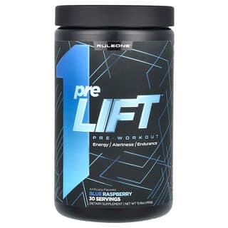 Rule One Proteins, preLIFT, Pre-Workout, Blue Raspberry, 15.9 oz (450 g)