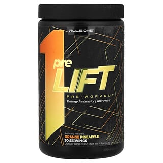 Rule One Proteins, preLIFT, Pre-Workout, Orange Pineapple, 14.8 oz (420 g)