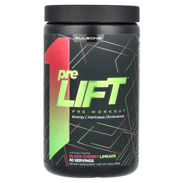 preLIFT, Pre-Workout, Black Cherry Limeade, 15.3 oz (435 g)