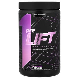 Rule One Proteins, preLIFT, перед тренировкой, дикий виноград, 435 г (15,3 унции)