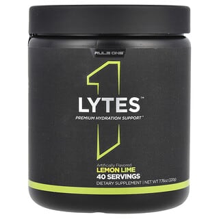 Rule One Proteins, Lytes, лимон и лайм, 220 г (7,76 унции)