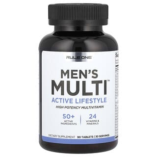 Rule One Proteins, Men's Multi™, High Potency Multivitamin, 90 Tablets