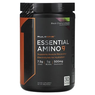 Rule One Proteins, Essential Amino 9, Black Cherry Limeade, 12.2 oz (345 g)