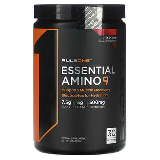 Rule One Proteins, Essential Amino 9, Fruit Punch, 11.11 oz (315 g)