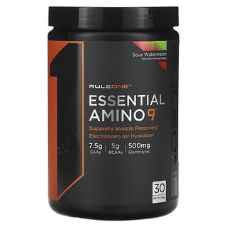 Rule One Proteins, Essential Amino 9, Sour Watermelon, 12.2 oz (345 g)