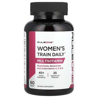 Rule One Proteins (رول وان بروتينز)‏, Women's Train Daily ، فيتامينات متعددة ، 60 قرصًا