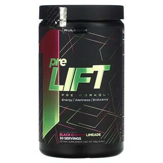 Rule One Proteins, Pre-Lift, Pre-Workout, Black Cherry Limeade, 15.3 oz (435 g)