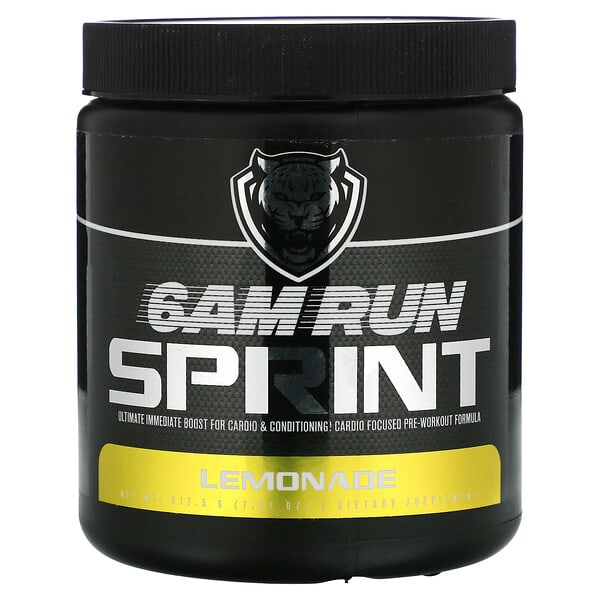 6AM Run, Sprint 鍛煉前能量劑，檸檬水味，7.67 盎司（217.5 克）