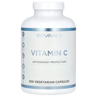 Revive, Vitamin C, 200 pflanzliche Kapseln