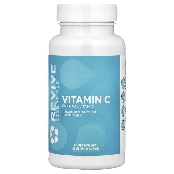 Vitamin C, 60 Vegetarian Capsules (0.5 g per Capsule)