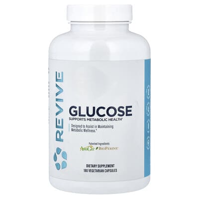 Revive, Glucose, 180 Vegetarian Capsules