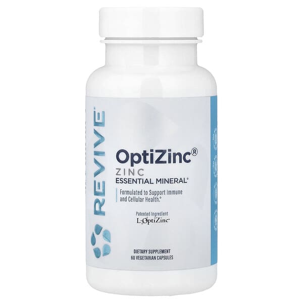 Revive OptiZinc®, 60 Vegetarian Capsules