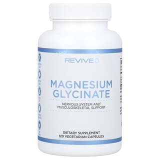 Revive, Glycinate de magnésium, 120 capsules végétariennes