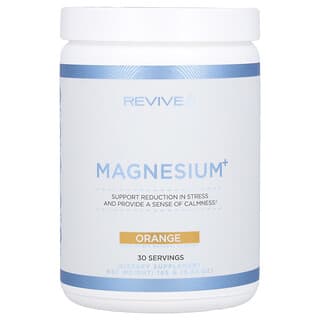 Revive‏, מגנזיום+, בטעם תפוז, 165 גרם (5.82 אונקיות)