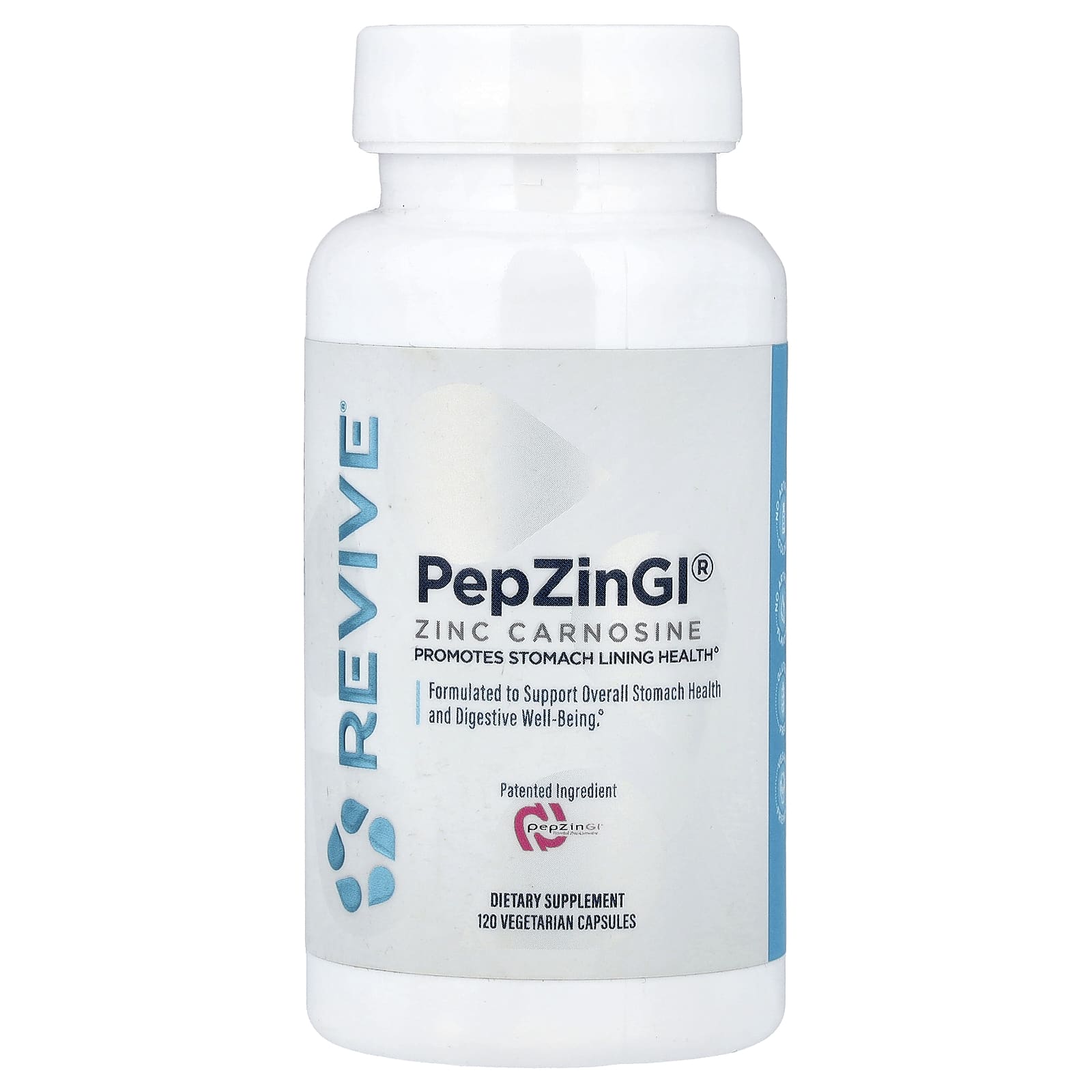 PepZinGI®, Zinc Carnosine, 120 Vegetarian Capsules
