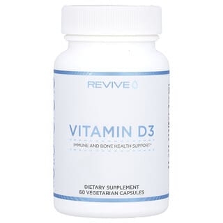 Revive, Vitamin D3, 60 Vegetarian Capsules