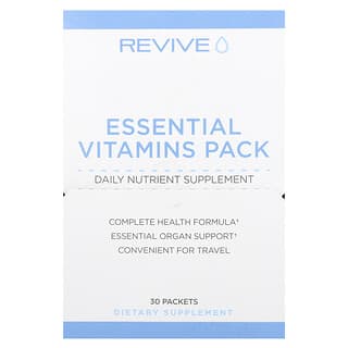 Revive, Essential Vitamins Pack, 30 Packets