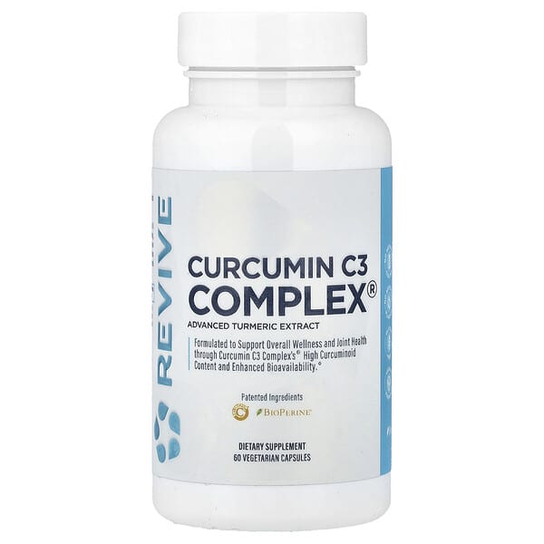 Revive Curcumin C3 Complex®, 60 Vegetarian Capsules