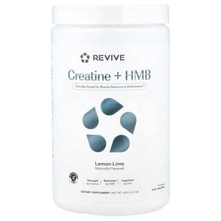 Revive, Creatine + HMB, Lemon Lime, 16.3 oz (462 g)