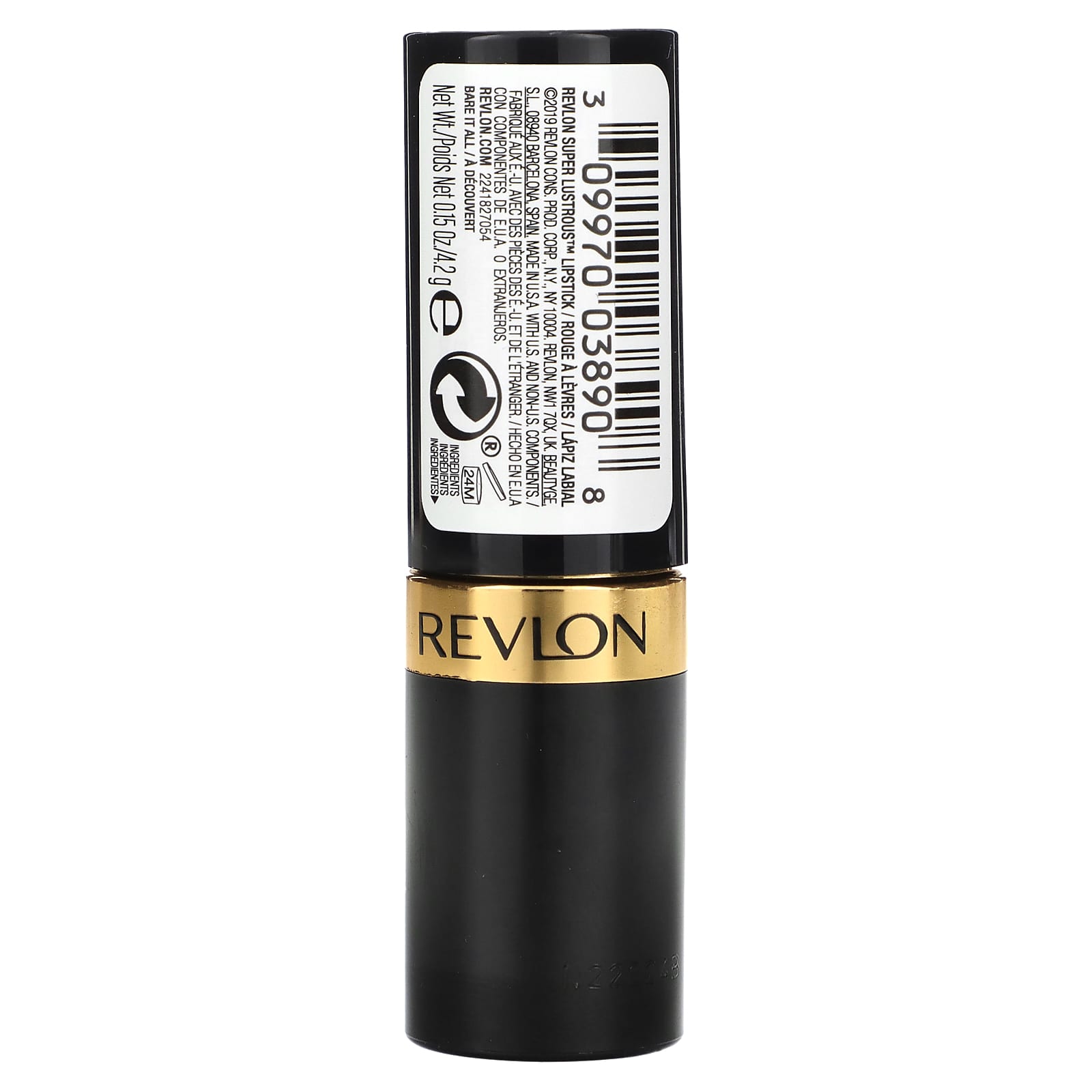 Revlon Super Lustrous Lipstick Creme 755 Bare It All 0 15 Oz 4 2 G