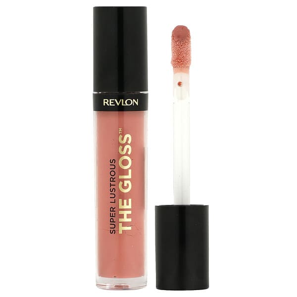 Revlon‏, ליפגלוס Super Lustrous, סופר טבעי, 3.8 מ"ל (0.13 אונקיות נוזל)