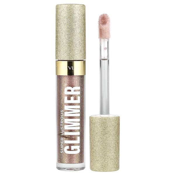 Revlon, ผลิตภัณฑ์กลอสซี่กลอสสูตร Super Lustrous Glimmer™ สูตรชั่วโมงแห่งความสุข 004 ขนาด 0.13 ออนซ์ 