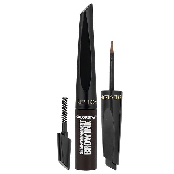 Revlon, ColorStay™, 반영구적인 Brow Ink™, 355 다크 브라운 잉크, 2.8ml(0.09fl oz)