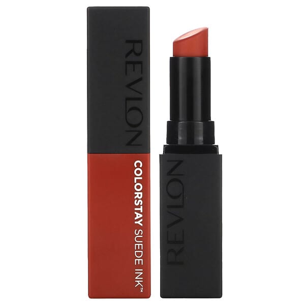 Revlon, ColorStay Suede Ink Lipstick, 006 In The Money, 0.09 oz (2.55 g)