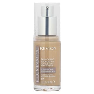 Revlon, Illuminance, Skin-Caring Foundation, 117 Light Beige, 1 fl oz (30 ml)