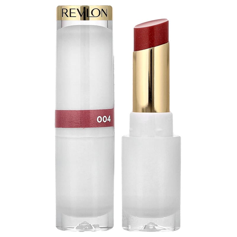 口紅 CEZANNE CLIO REVLON COFFRETD'OR CHIFURE Bálsamo labial con brillo vítreo Super Lustrous™, 004 Iluminador