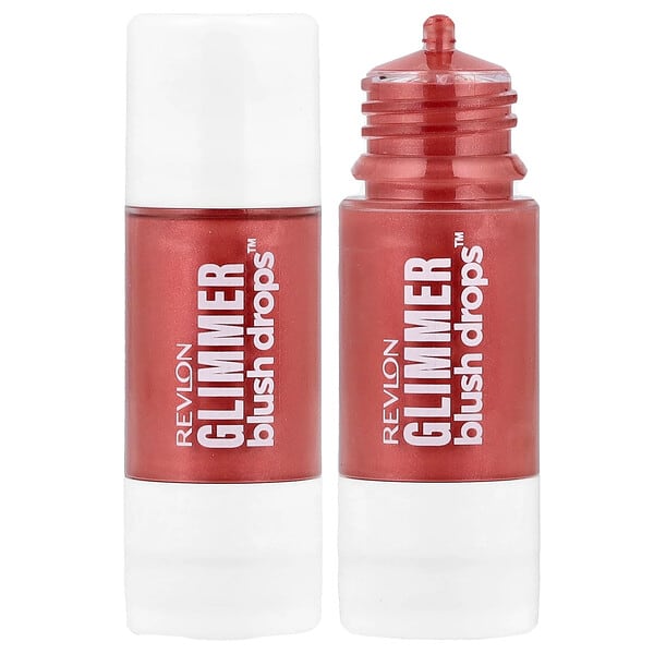 Revlon, GlmerBlush Drops™, 101 코랄리셔스, 9.4ml(0.32fl oz)